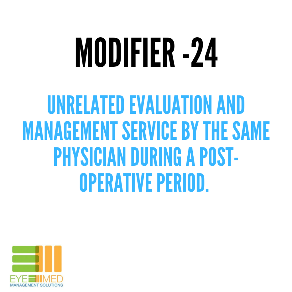 When To Use Modifier 24 And 25 Together